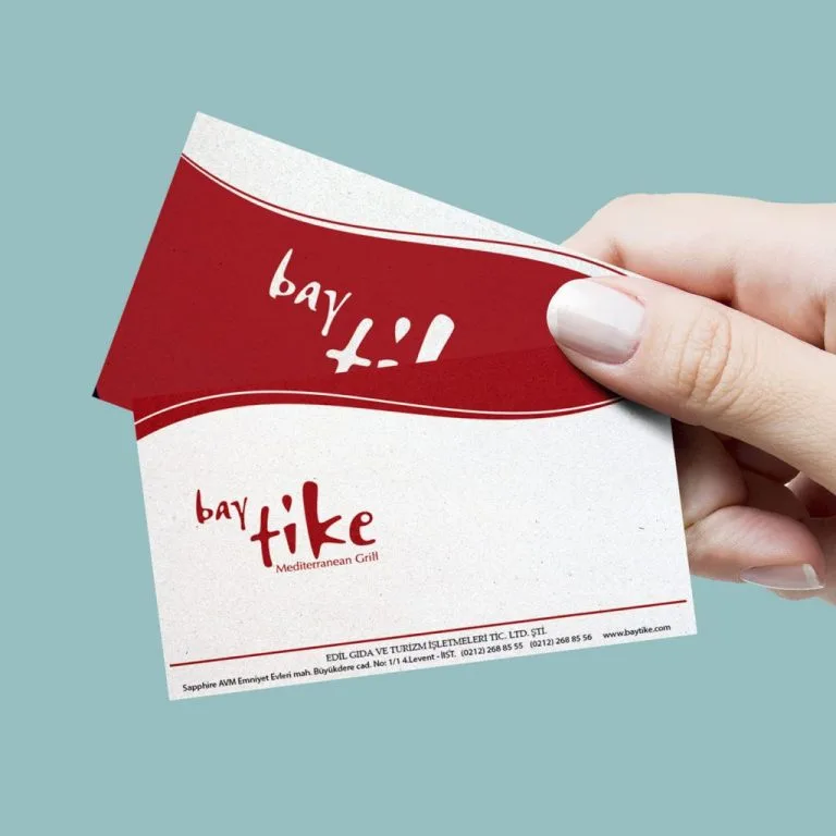 Bay Tike – Menü ve Kurumsal Kimlik